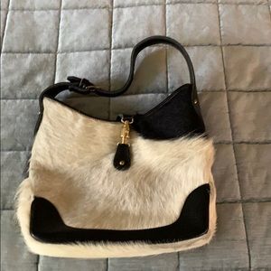 Vintage cowhide small bag